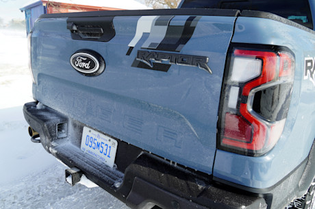 Le Ford Ranger Raptor soumis à une tempête hivernale Image