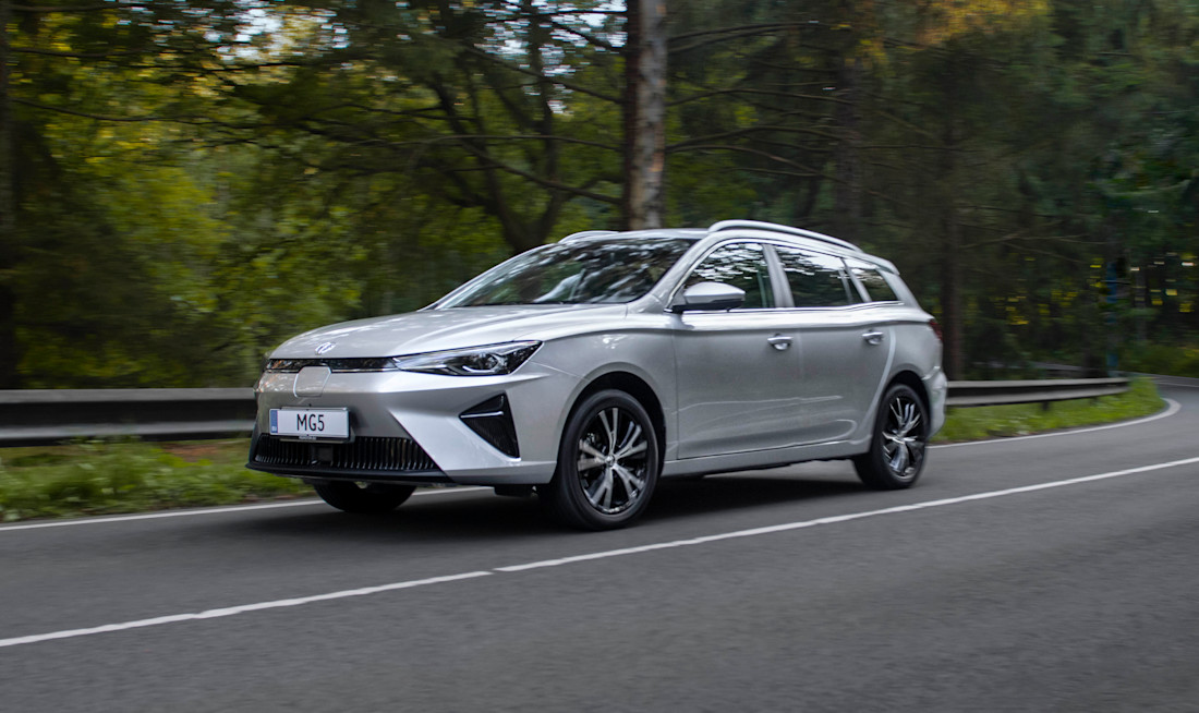 MG5 EV - Marktstart für den Elektrokombi