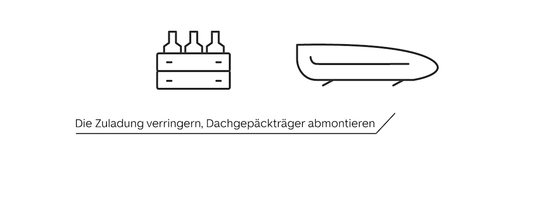 Kraftstoff sparen, Tipp 5 - Ladung reduzieren