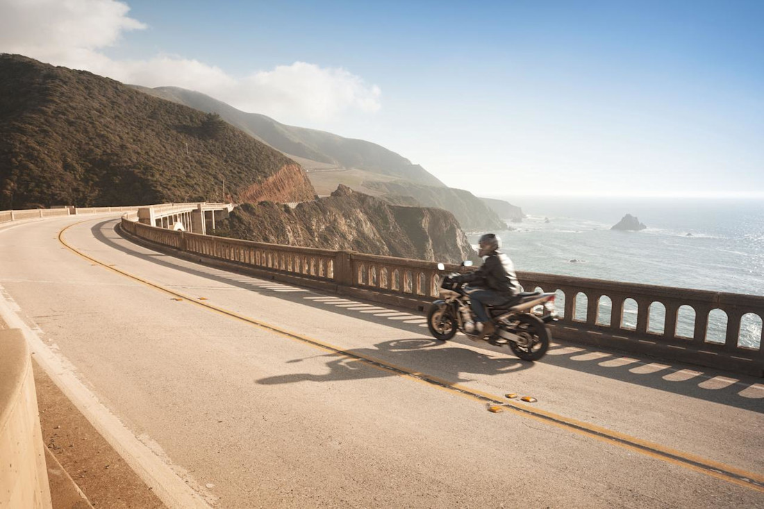 Bremsweg Motorrad