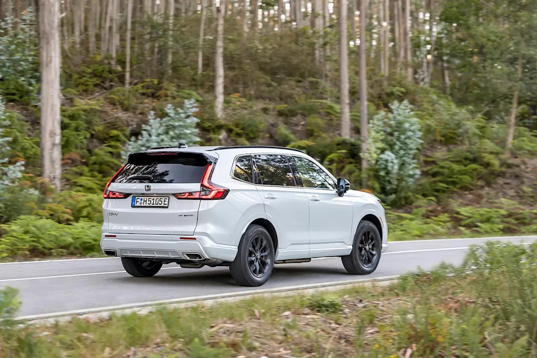 Honda CR-V (2023) dynamic, rear view