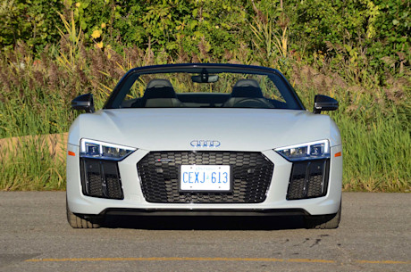 Essai routier : Audi R8 Spyder V10 Plus 2018 Image