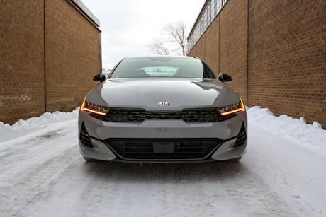Kia K5 GT-Line 2021 : essai hivernal Image