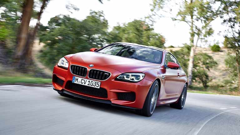 BMW M6 vedere din lateral