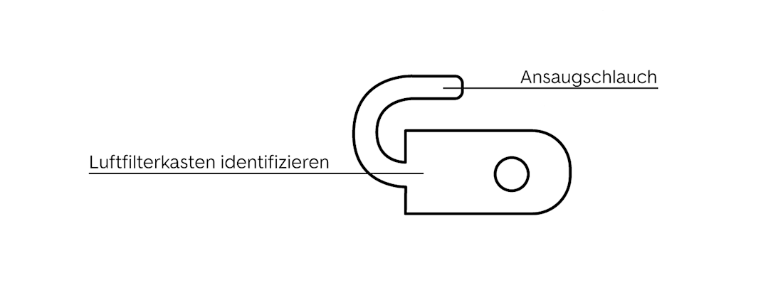 So gelingt der Austausch des Luftfilters – Schritt zwei