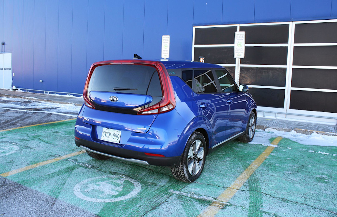 Kia Soul EV 2021 : essai hivernal Image