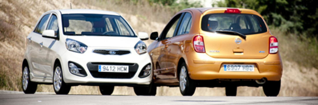 Comparativa: Nissan Micra Vs. Kia Picanto – En pequeño formato