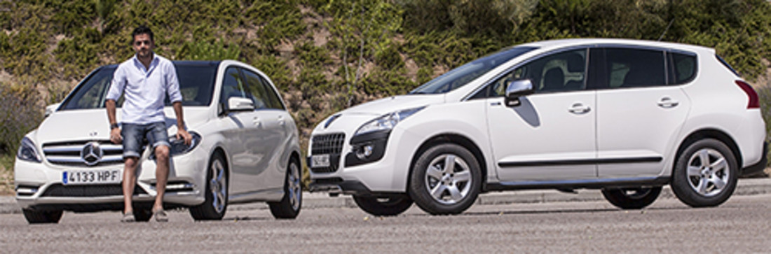 Comparativa: Mercedes Clase B 180 CDI vs Peugeot 3008 1.6 HDI Style – La alternativa extravagante
