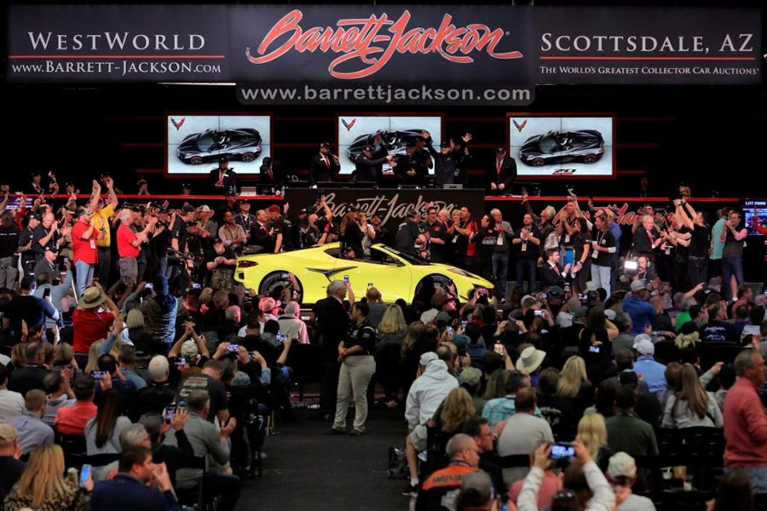 El primer Chevrolet Corvette Z06, subastado por una cifra récord