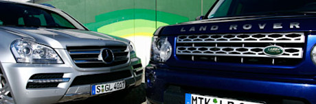 Vergleichstest: Mercedes GL 350 CDI vs. Land Rover Discovery 4 3.0 TDV6 – Ein feste Burg...