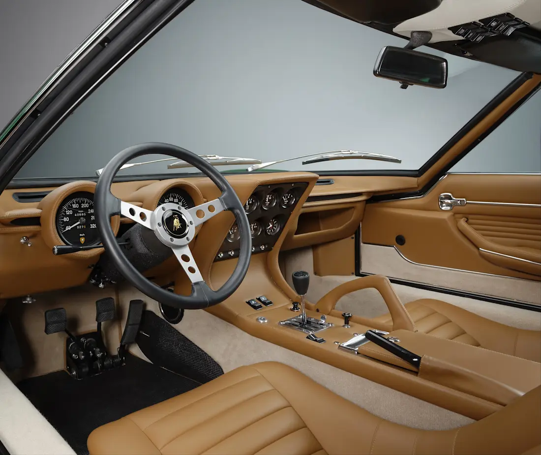 Miura SV interior Miura SV interior