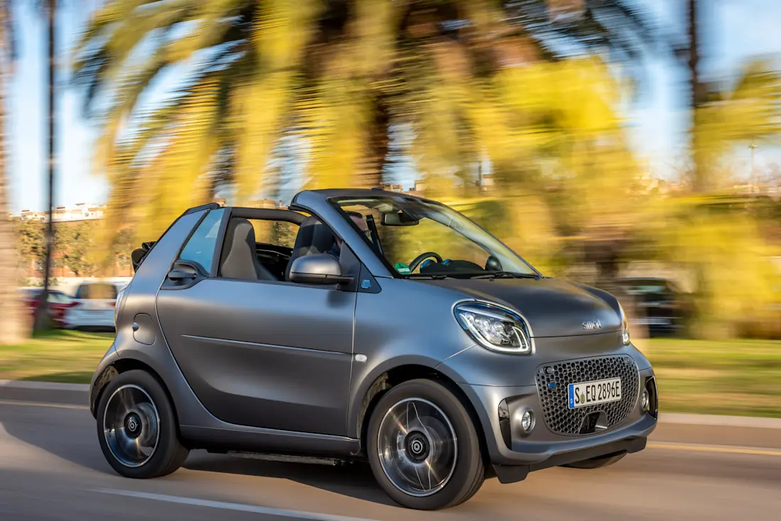 Smart EQ forTwo Cabrio Front Smart EQ forTwo Cabrio Front