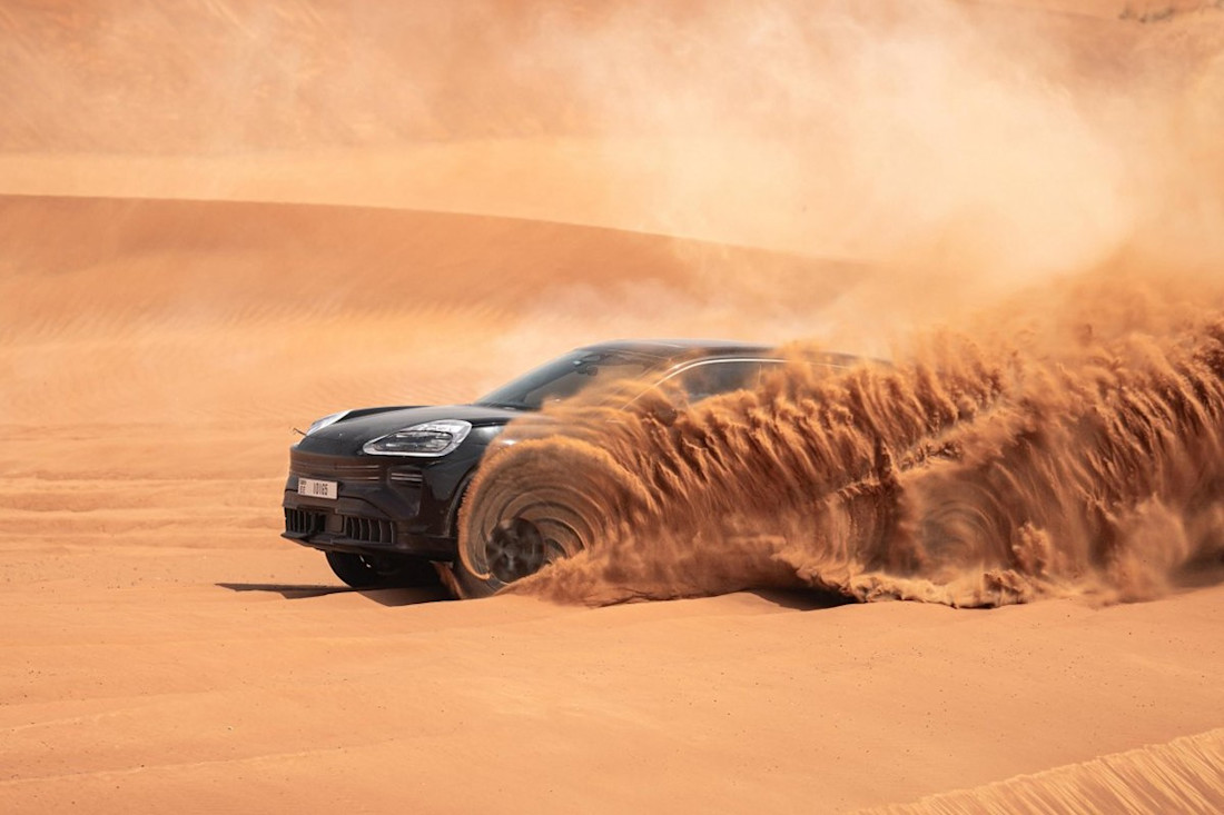 Le Porsche Cayenne électrique utilise l’IA et la recharge sans fil (2025)