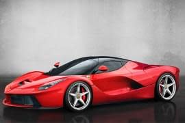 Ferrari LaFerrari – widok z przodu