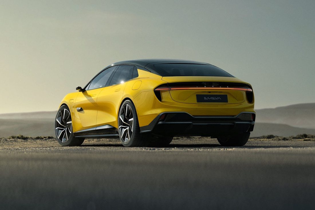 Lotus Emeya startet mit 905 PS durch