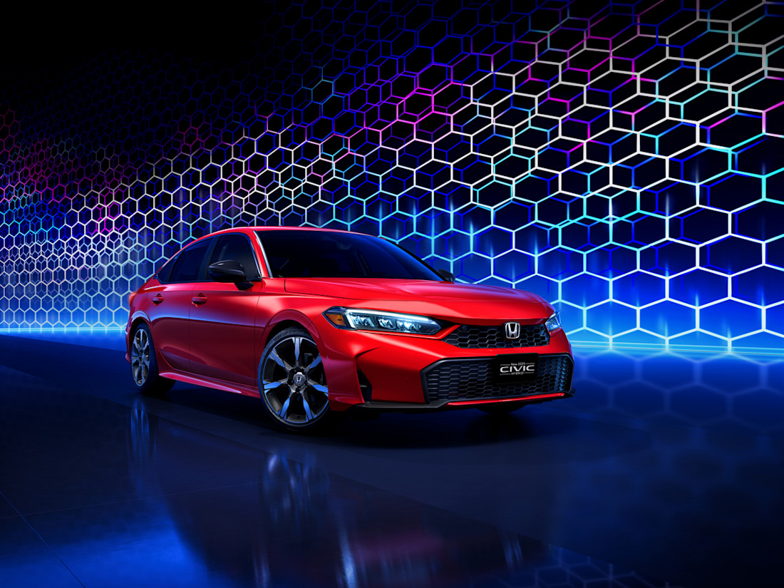 Honda Civic facelift nog sportiever voor de dag (2024)