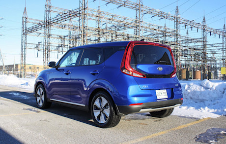 Kia Soul EV 2021 : essai hivernal Image