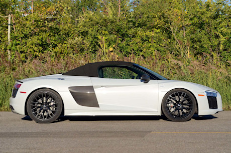 Essai routier : Audi R8 Spyder V10 Plus 2018 Image