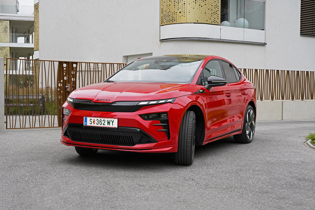 Škoda Enyaq Coupé RS (2025): Sportlicher Schick