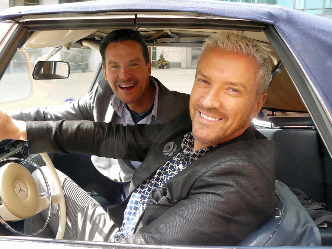 Stars in Cars: Game of Homes judges Colin McAllister and Justin Ryan