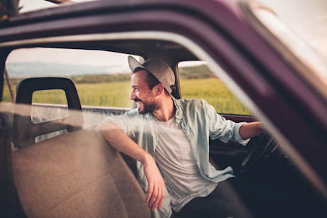 Freude mit eigenem Auto
