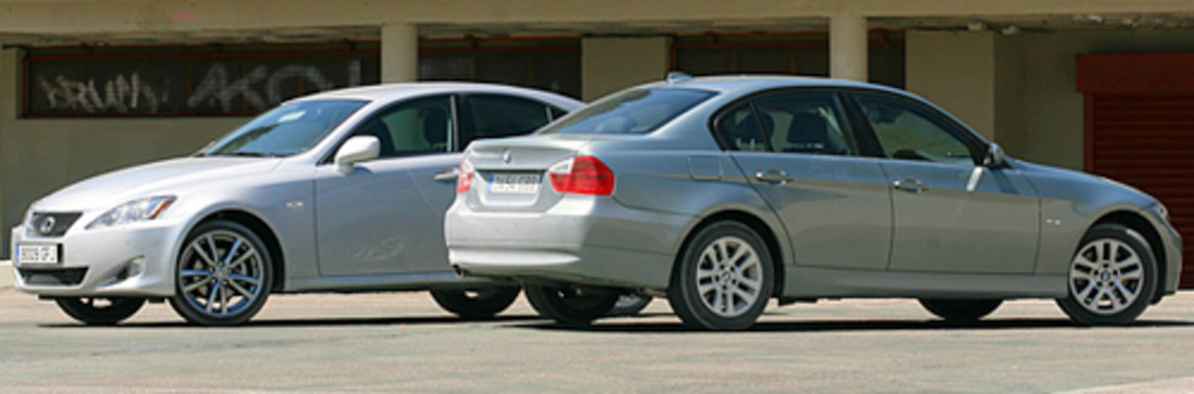 Comparativa: BMW 320d Vs. Lexus IS 220d – Vestidos de etiqueta