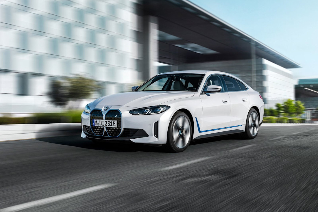 Der neue BMW i4: Weiß-Blaue Zukunftsgeschichten