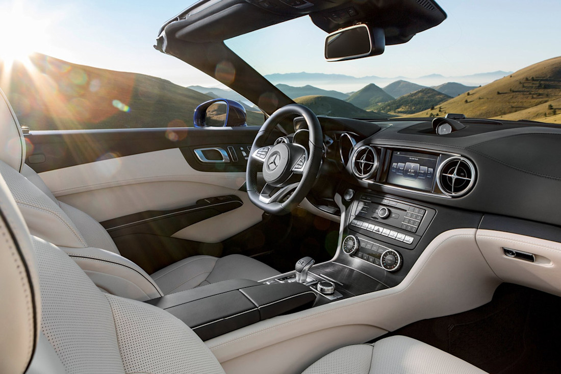 Mercedes Benz SL500 interieur