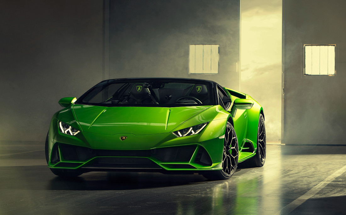 lamborghini huracan evo spyder 107