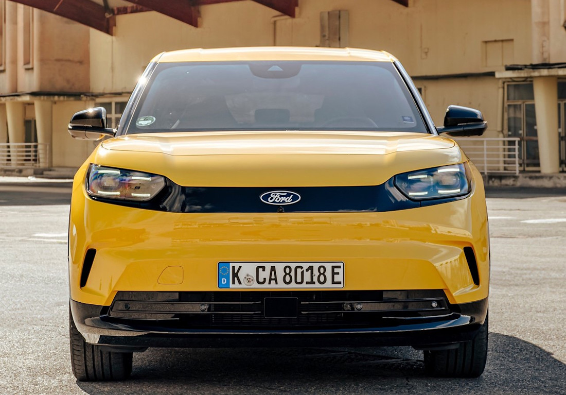 Ford-Capri-2025 Frontansicht