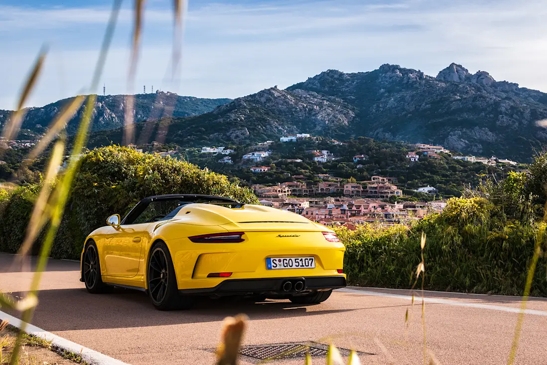 Porsche-Speedster-back Porsche-Speedster-back