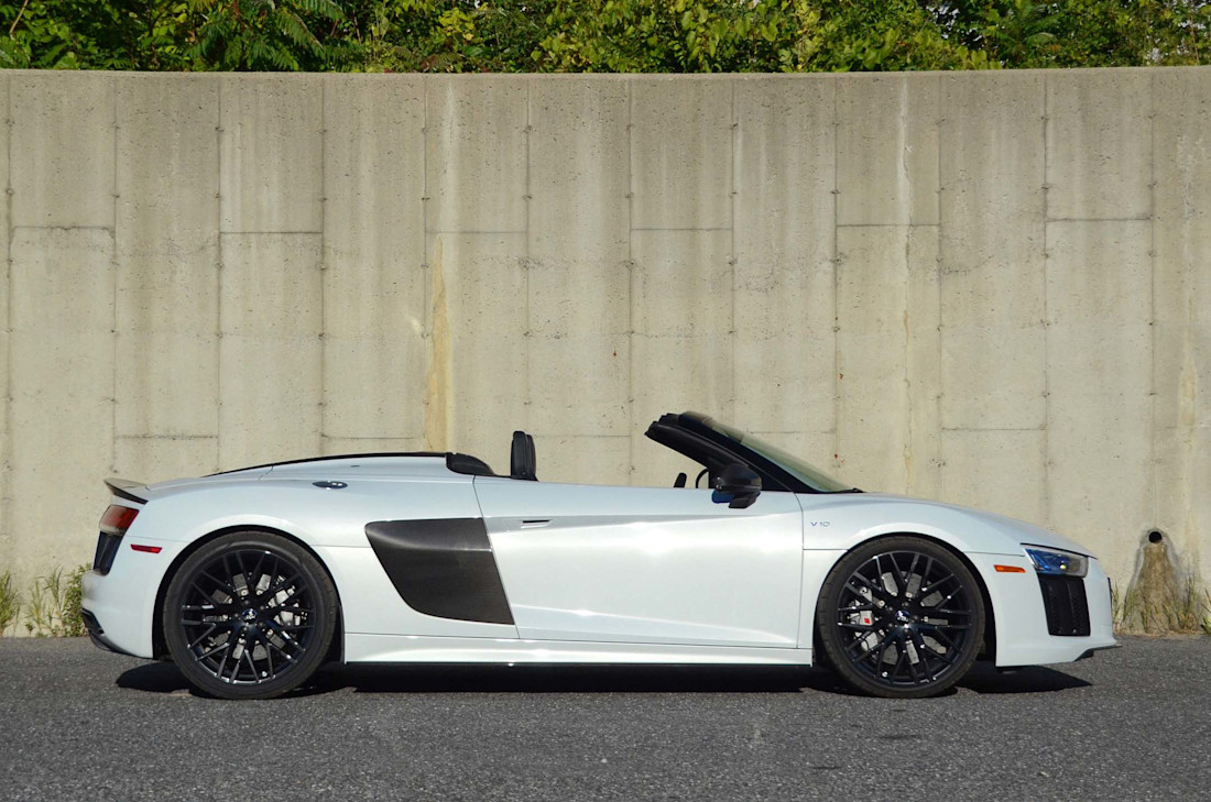 Essai routier : Audi R8 Spyder V10 Plus 2018 Image