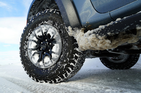Le Ford Ranger Raptor soumis à une tempête hivernale Image