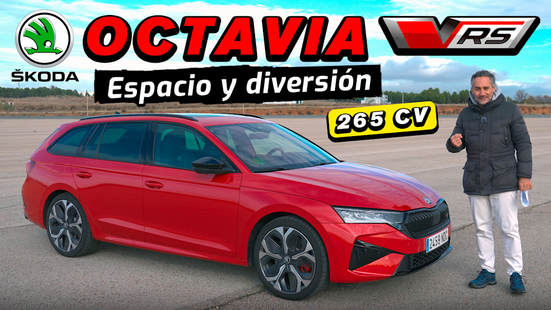 VÍDEO| Probamos a fondo el Skoda Octavia Combi RS: rápido y práctico