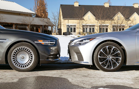 Editorial 2021 genesis g90 2021 lexus ls 500 08 jw