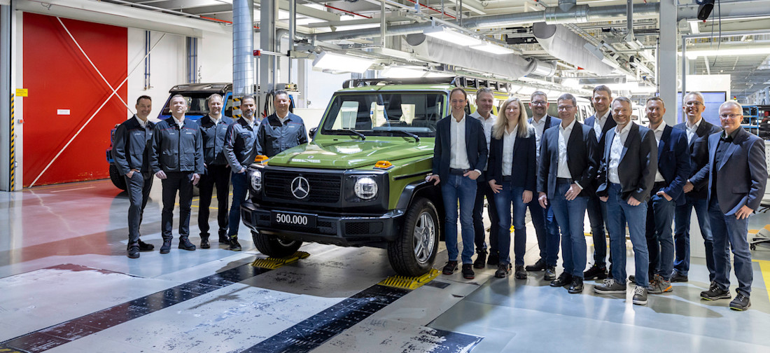 Le 500 000ième Mercedes Classe G est discret…pour un Classe G !