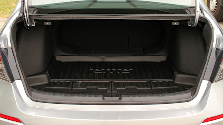 2025 Toyota Prius vs Honda Civic Hybrid Comparison Test Body Image