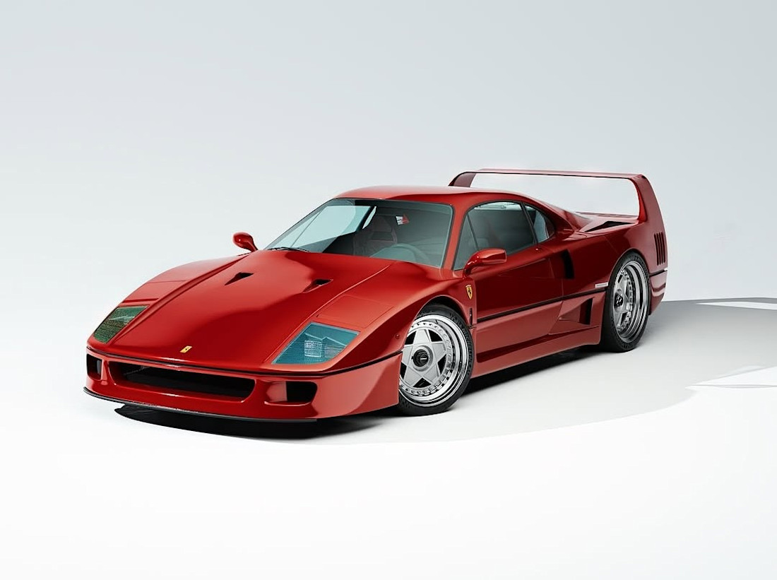 Un préparateur italien améliore la Ferrari F40