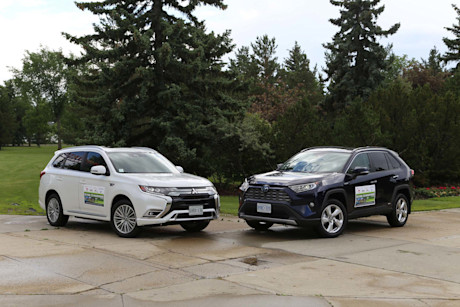 Editorial 2019 mitsubishi outlander phev vs 2019 toyota rav4 hybrid 01 ts