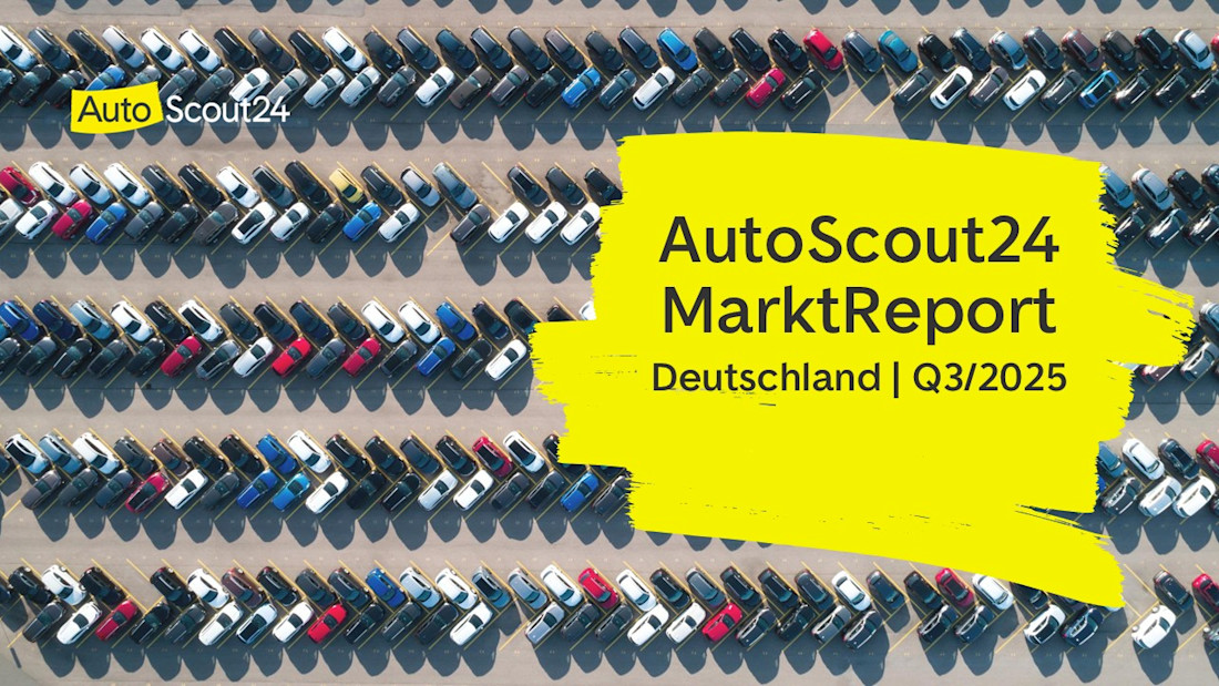 AutoScout24 MarktReport Q3/2025: Stabiler Gebrauchtwagenmarkt mit Warnsignalen und Lichtblicken – Preisdruck bei gebrauchten E-Autos lässt nach