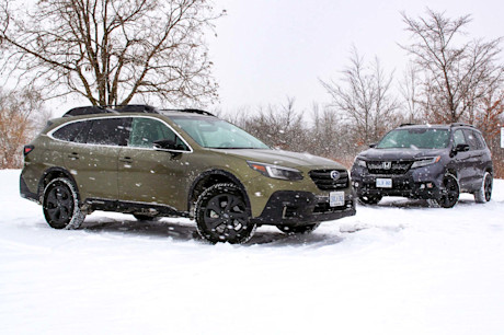 Editorial 2020 honda passport subaru outback 05 sha