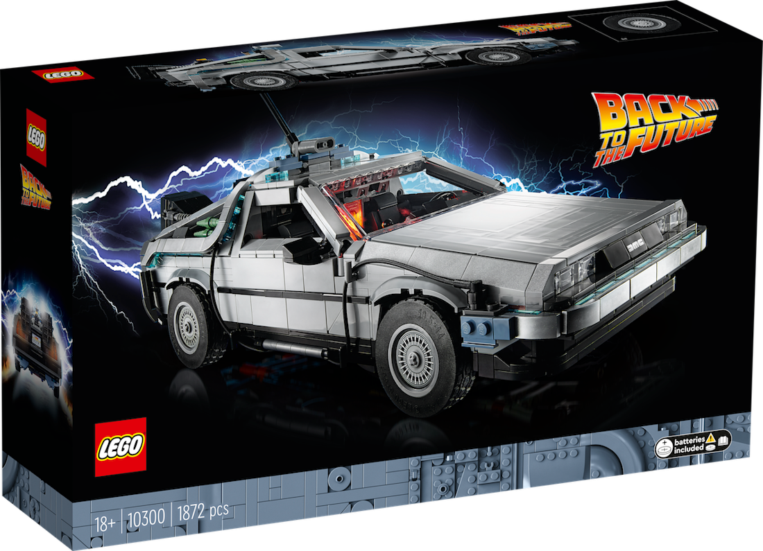 Lego DeLorean DMC-12 (Back To The Future) voorkant doos