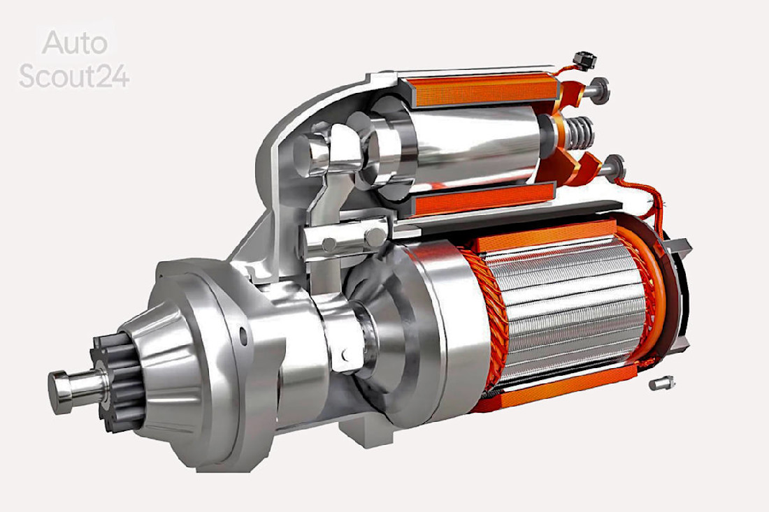 Motor de arranque eléctrico