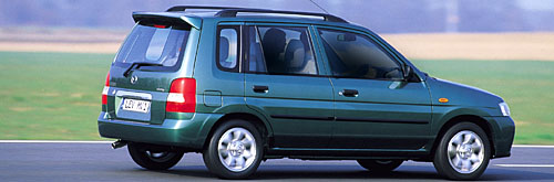 Gebrauchtwagen-Kaufberater: Mazda Demio – Packprofi im Pril-Blumendesign