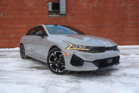 Kia K5 GT-Line 2021 : essai hivernal Image