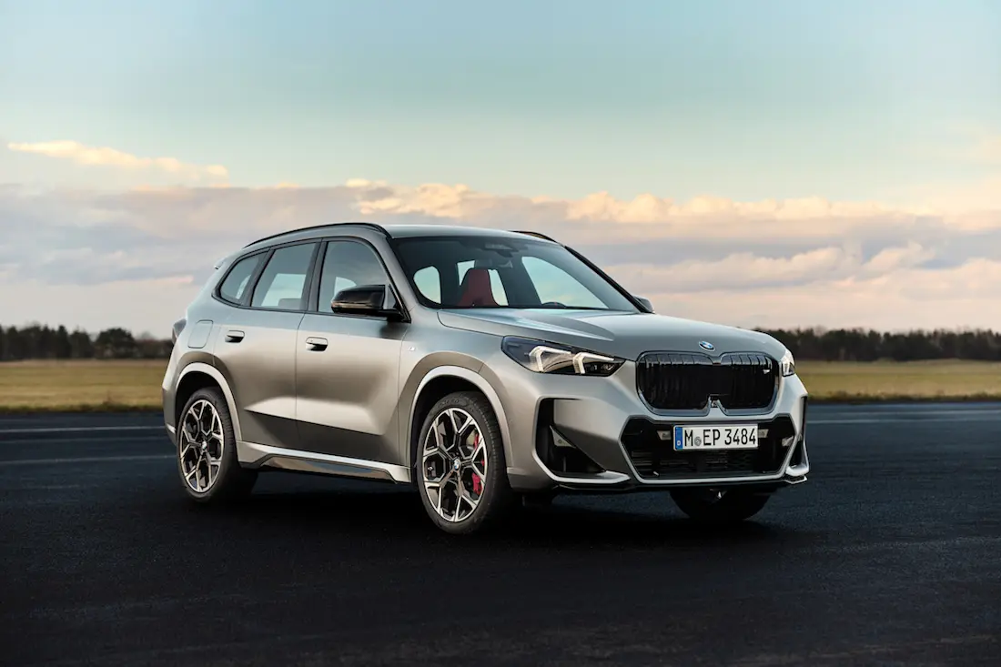 BMW X1 M35i xDrive (2023) static, front view BMW X1 M35i xDrive (2023) static, front view