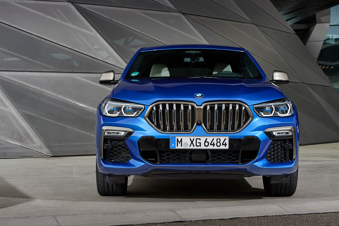 Nuova BMW X6: al lancio quattro potenti motori benzina e diesel