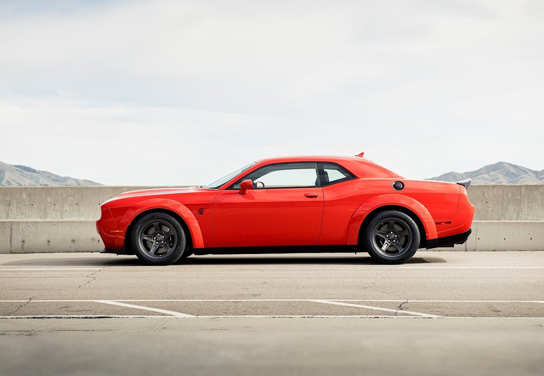 Dodge-Challenger SRT Super Stock-2020 Seitenansicht 2