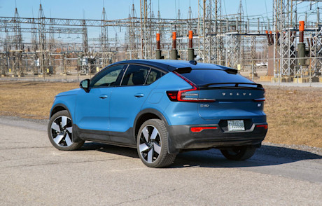 Volvo C40 Recharge 2022 : essai routier Image