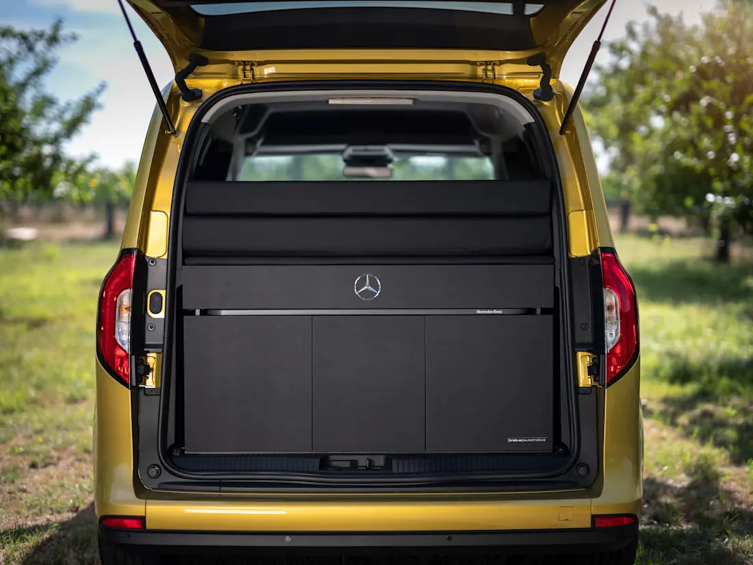 Mercedes T-Klasse Marco Polo (2022) statisch, achteraanzicht